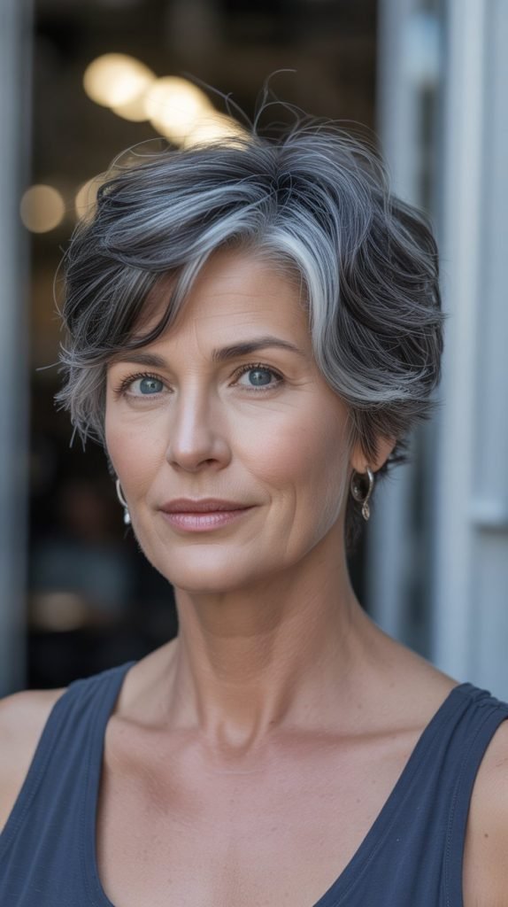 Slate Blue Lowlights for Contemporary Edge