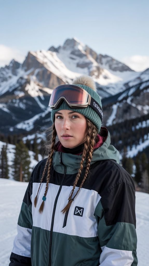 9. Boxer Braids (Dutch Double Braids)