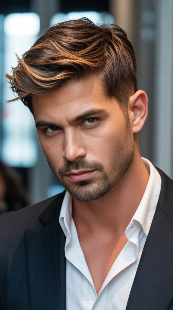 Bold Chunky Caramel Streaks