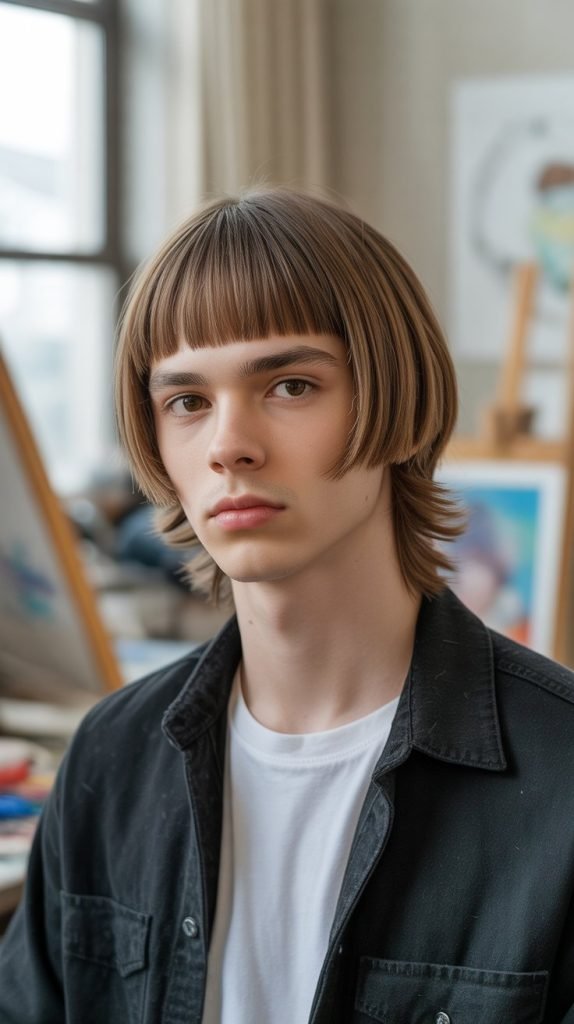  Blunt Fringe with Length