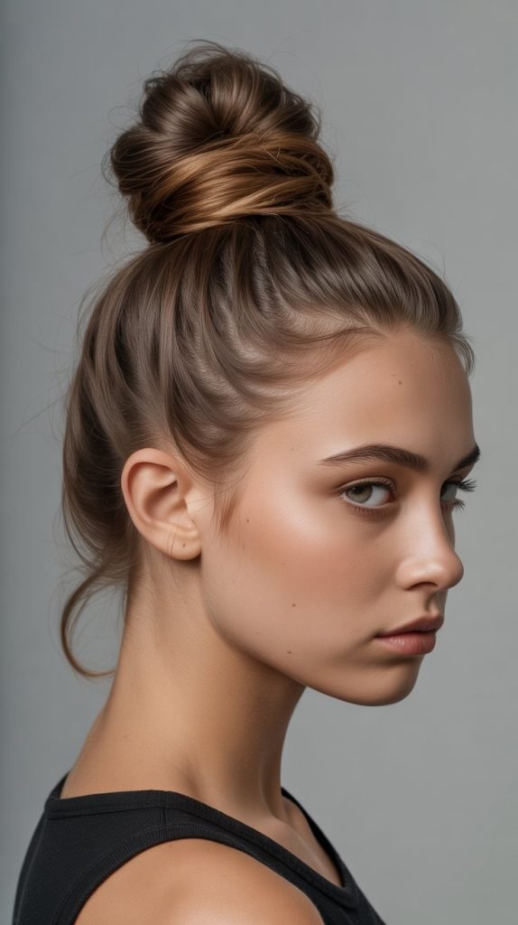Sculptural Top Knot