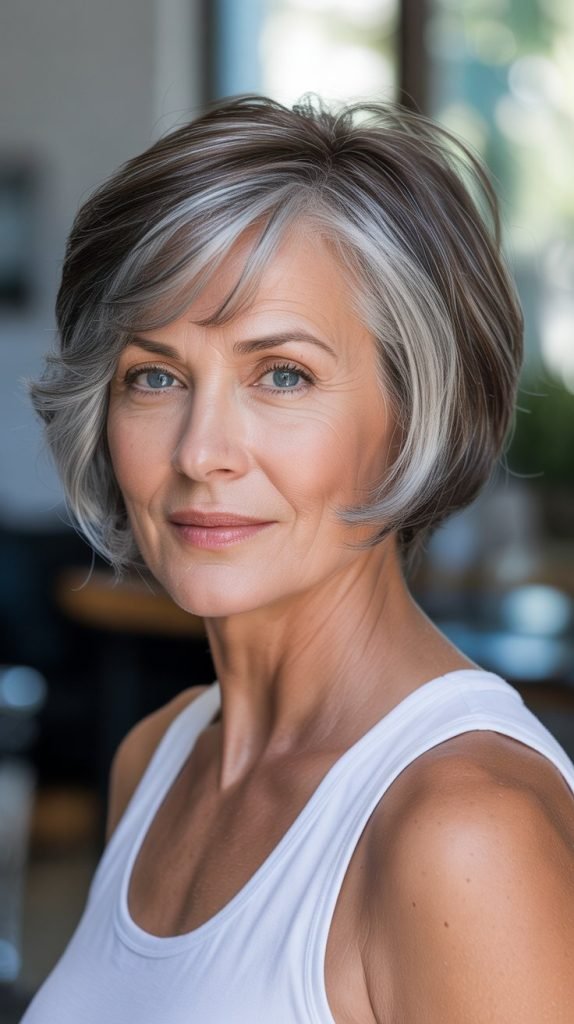 Soft Brown Lowlights for Natural Transitions