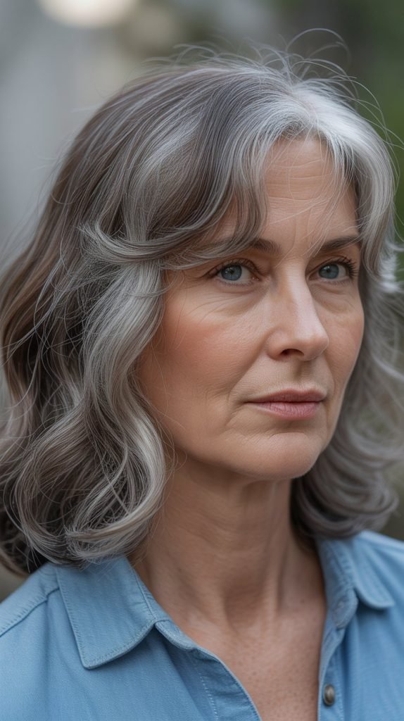 Soft Brown Shadow Roots