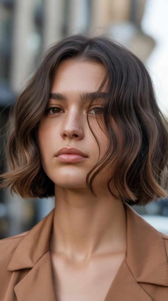 Blunt Bob with Internal Layers