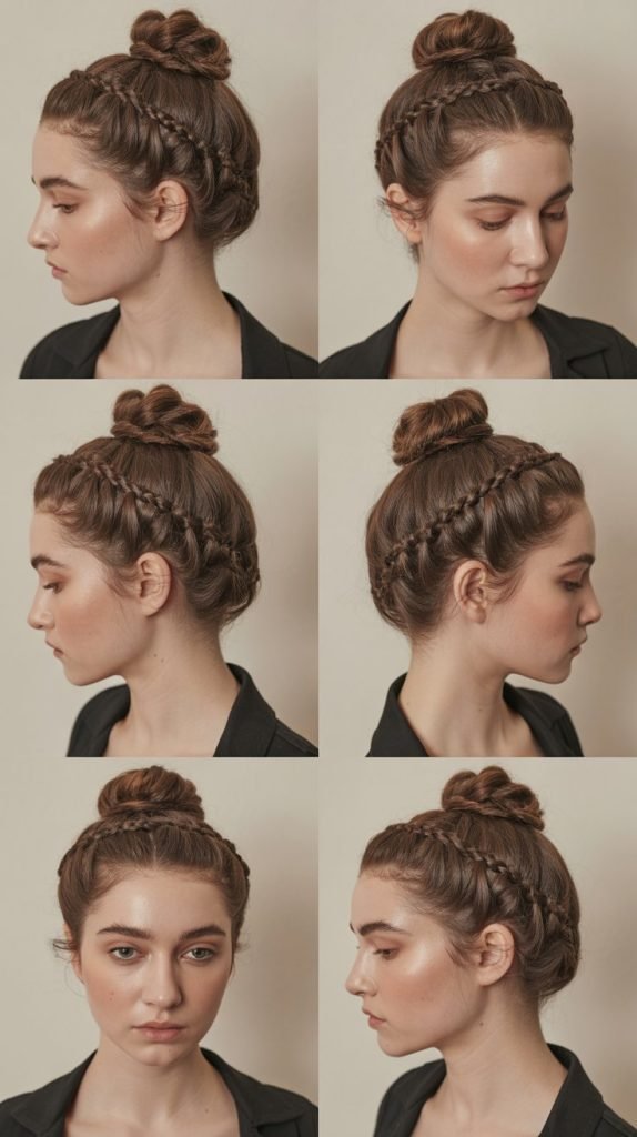 Braided Top Knot