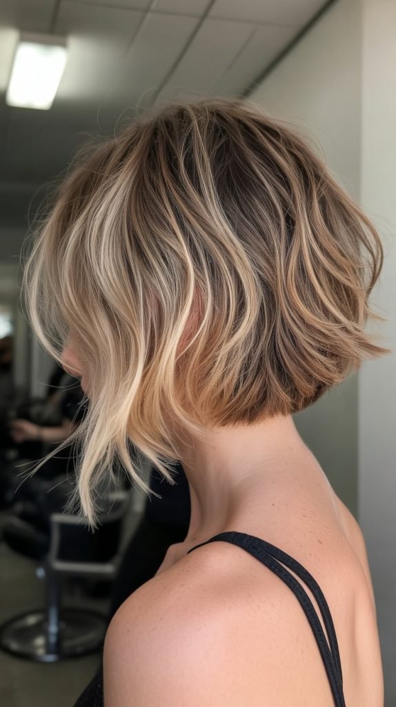 Choppy Long Bob