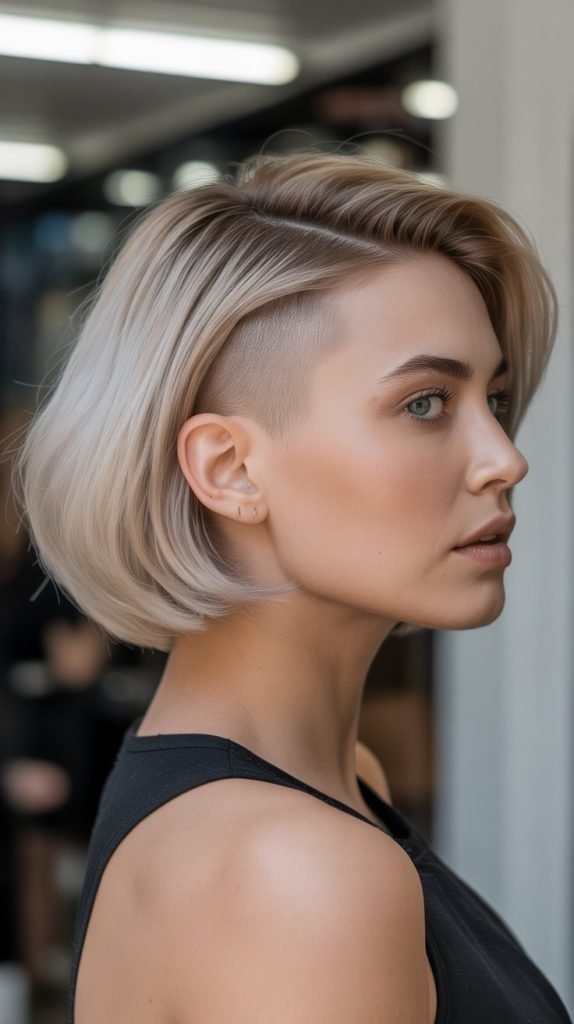 Graduated Bob with Nape Undercut
