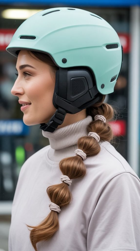  Low Knotted Ponytail