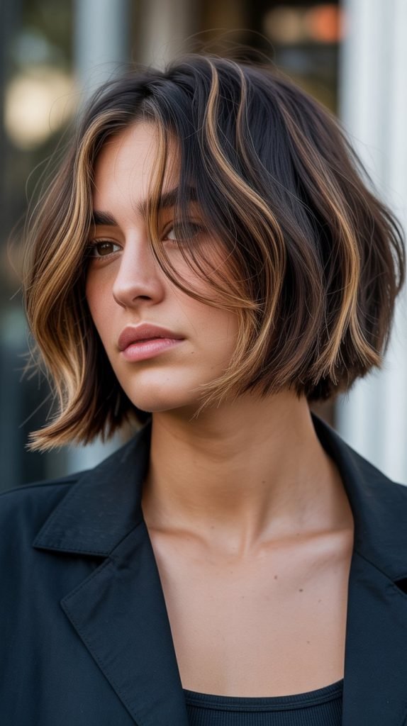 Piecey Bob with Caramel Chunking