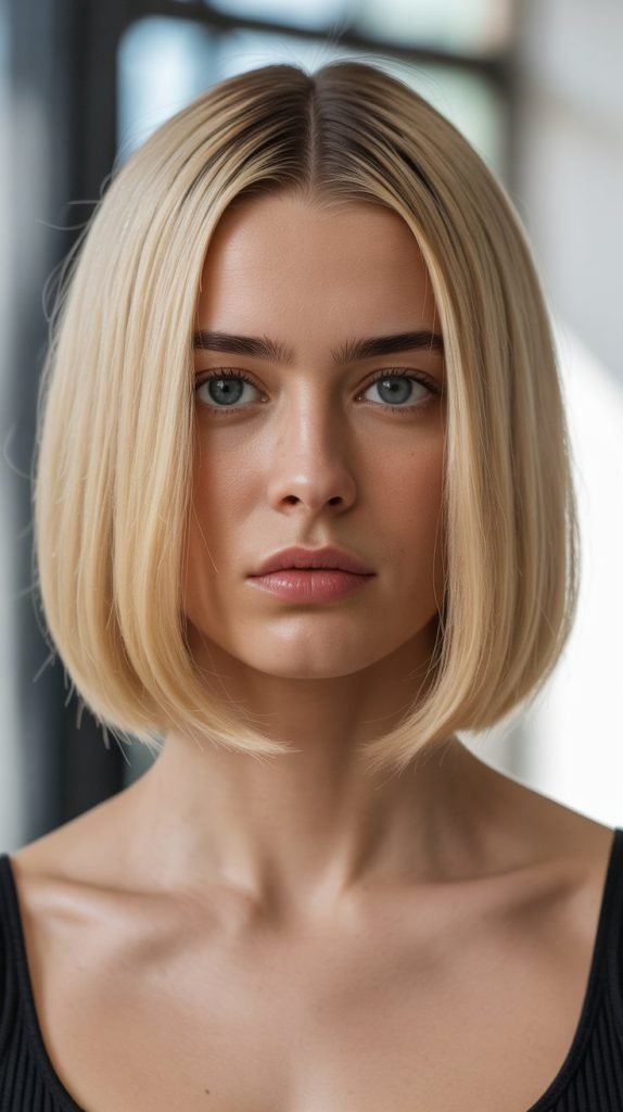 Sleek Straight Bob