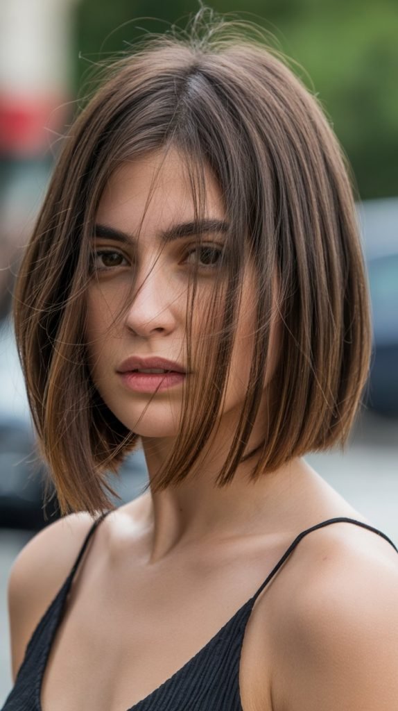 The Textured Bob with Micro Layers