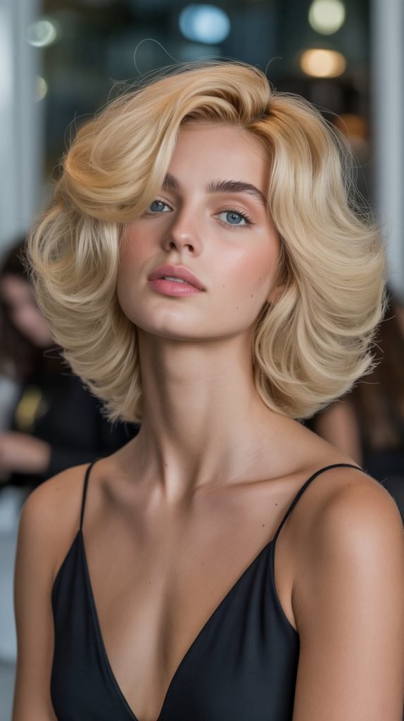 Voluminous Blow-Out Bob