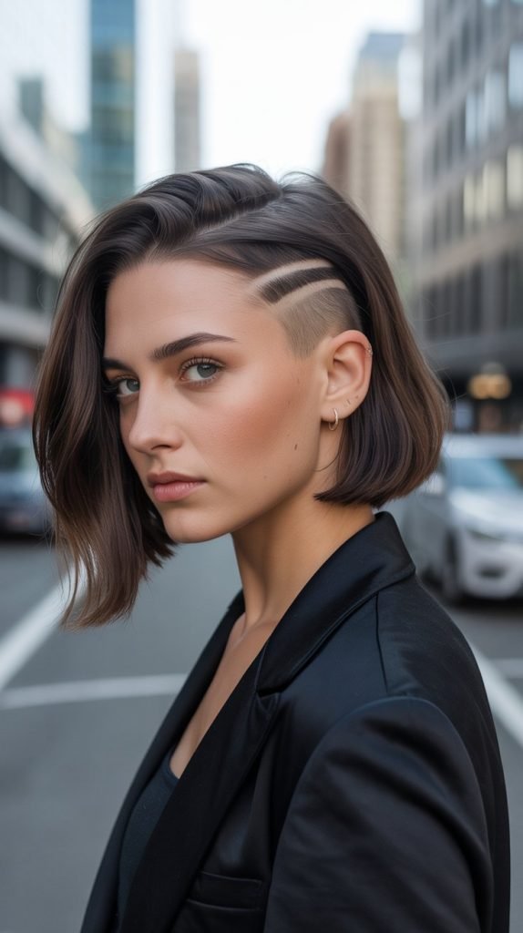  The Undercut Bob