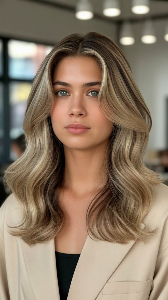 Classic Dirty Blonde Base with Subtle Brown Lowlights
