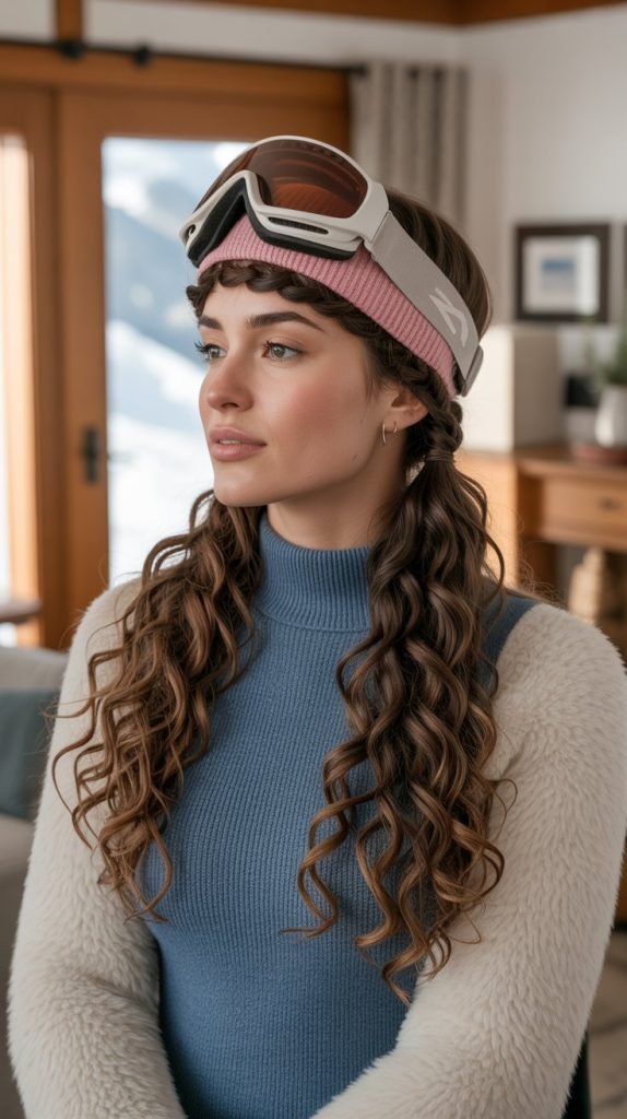 Braided Crown with Low Ponytail