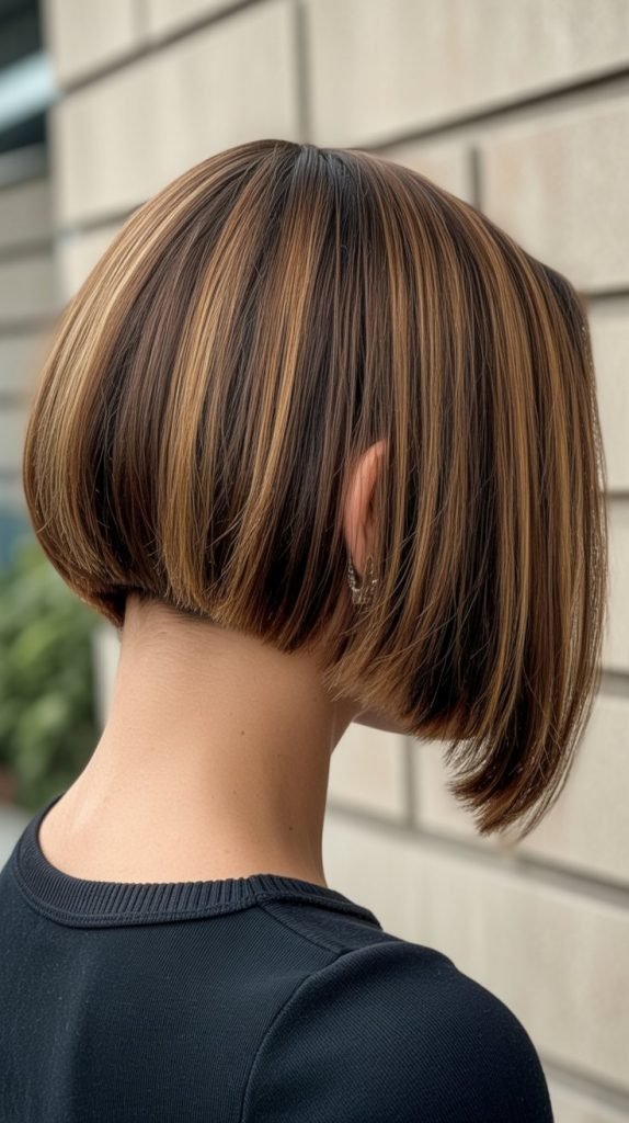 The Sleek Graduated Bob