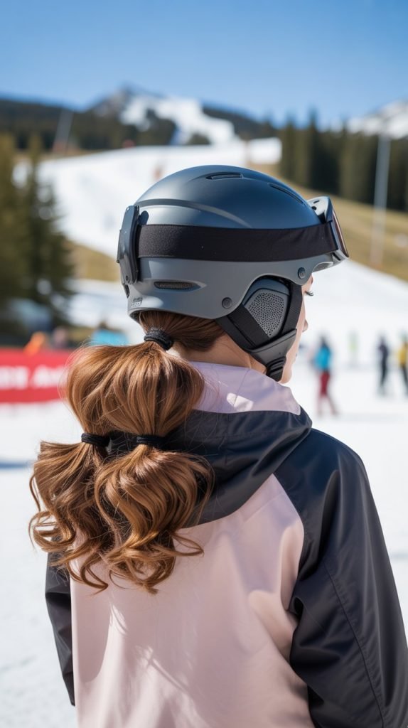 Bubble Ponytail Low Style