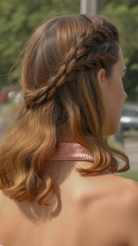 Twisted Rope Half Up