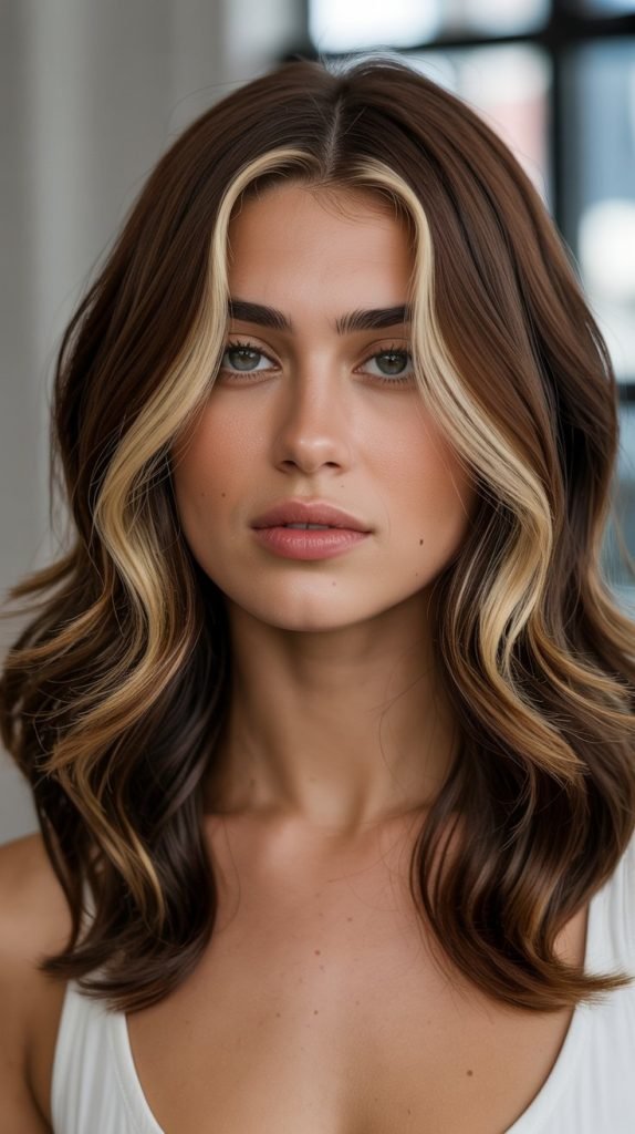 Espresso Brown with Honey Blonde Accents