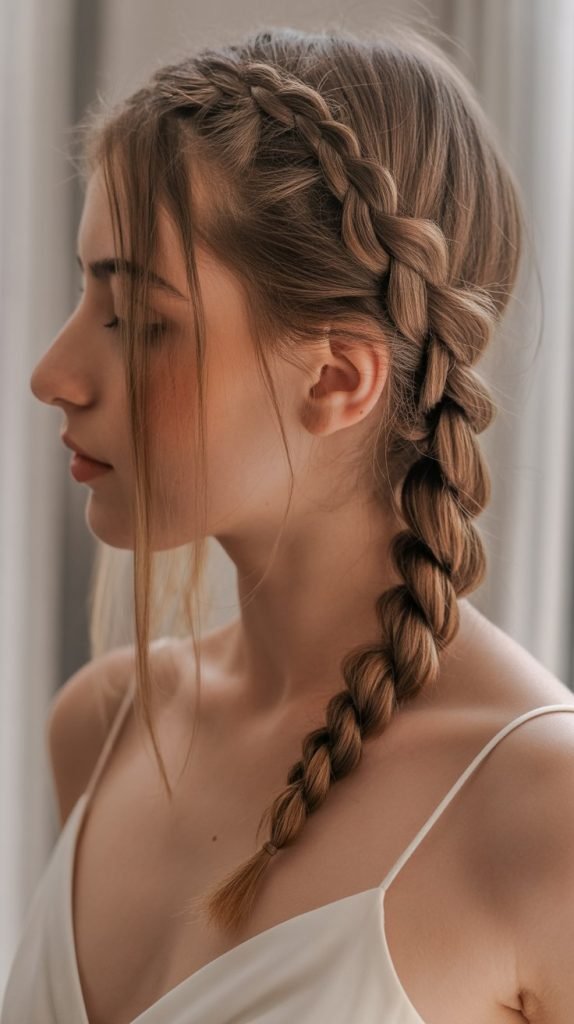 Twisted Side Braid