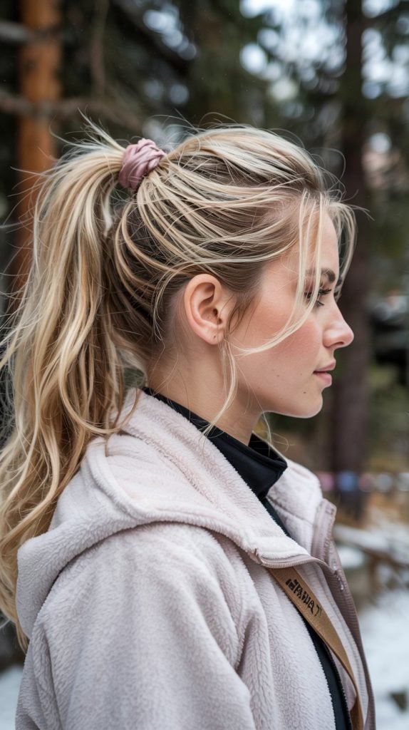 1. The Crown Volume Ponytail