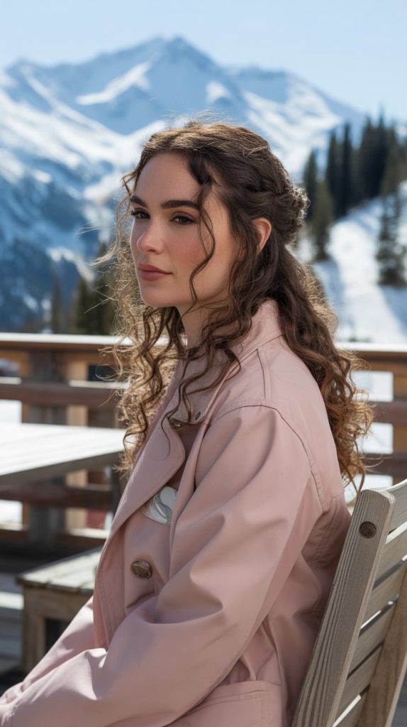 Twisted Half-Up Style