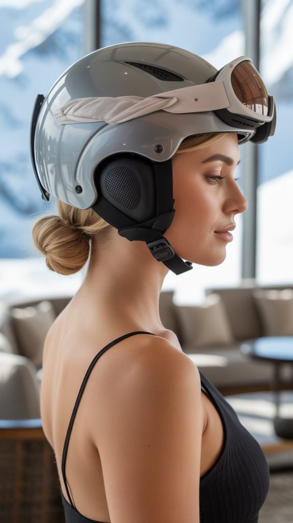 Twisted Crown with Low Chignon