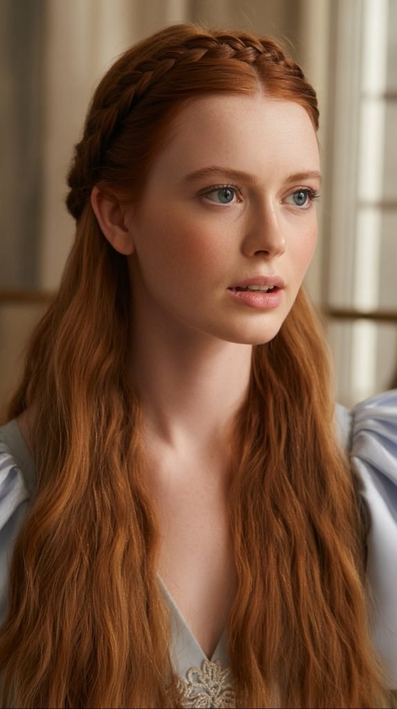 Dutch Braid Crown Half-Up