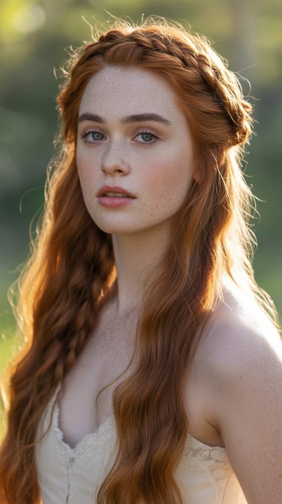 Braided Crown Half-Up