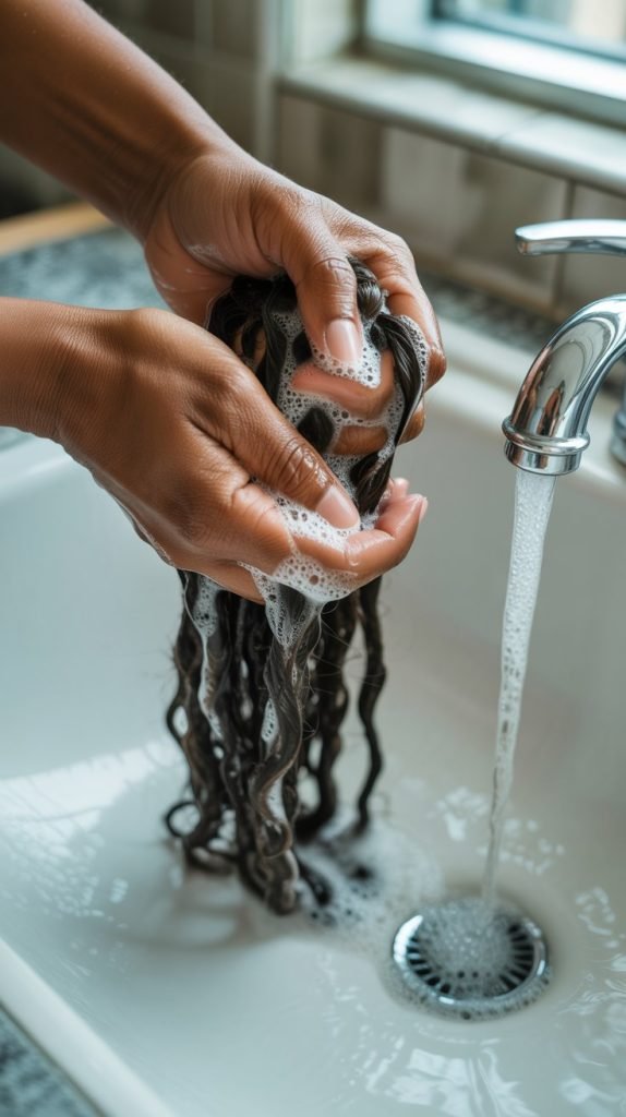 Washing Your Dreads Properly