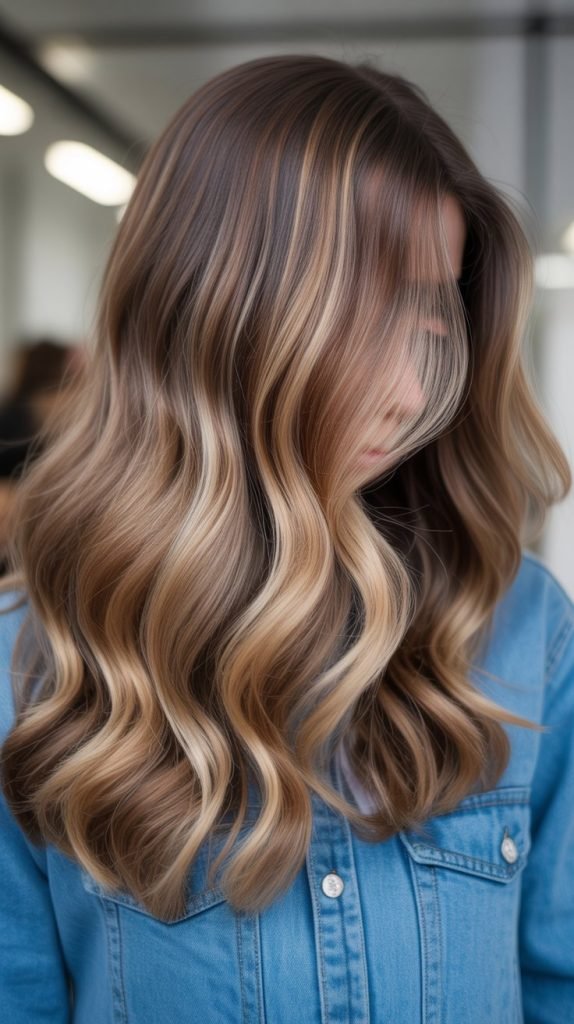 Bronde Color Melt with Caramel Accents