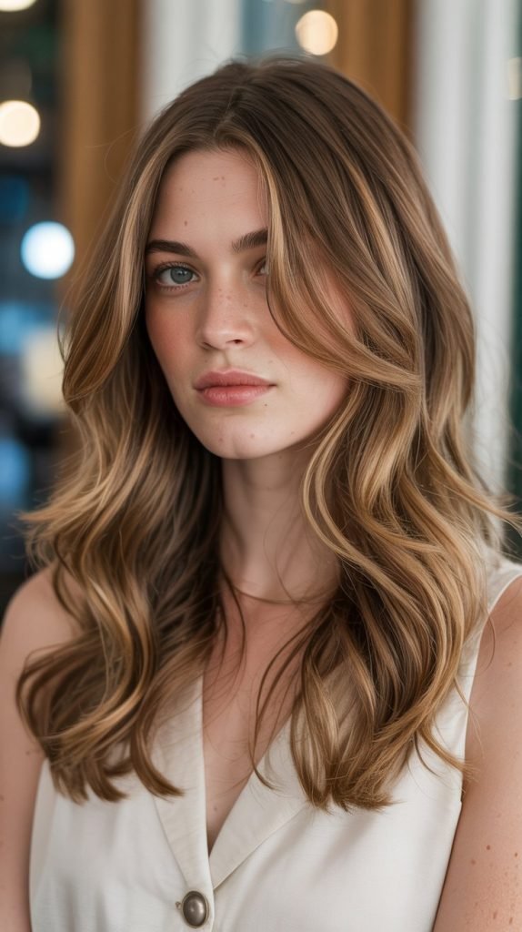 Bronde with Auburn Dimension
