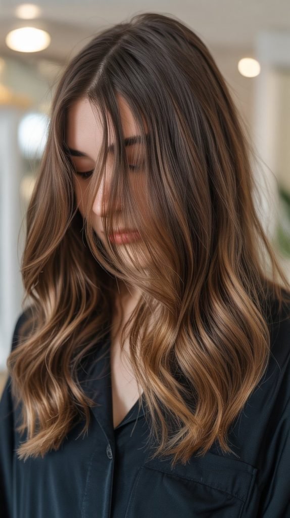 Caramel Peekaboo Highlights