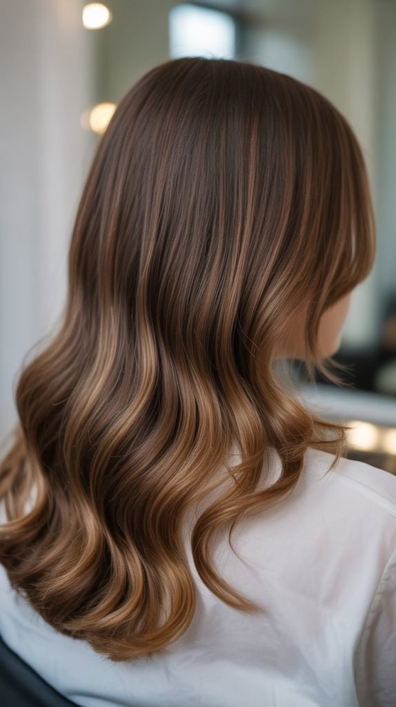 Fine Caramel Weave Highlights