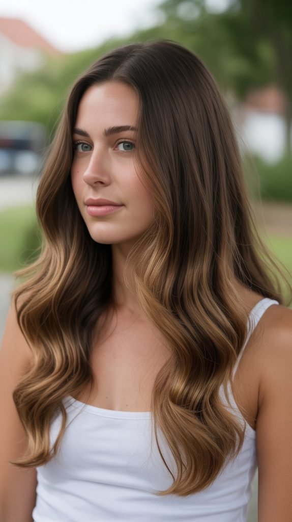  Subtle Caramel and Honey Highlights for Natural-Looking Dimension