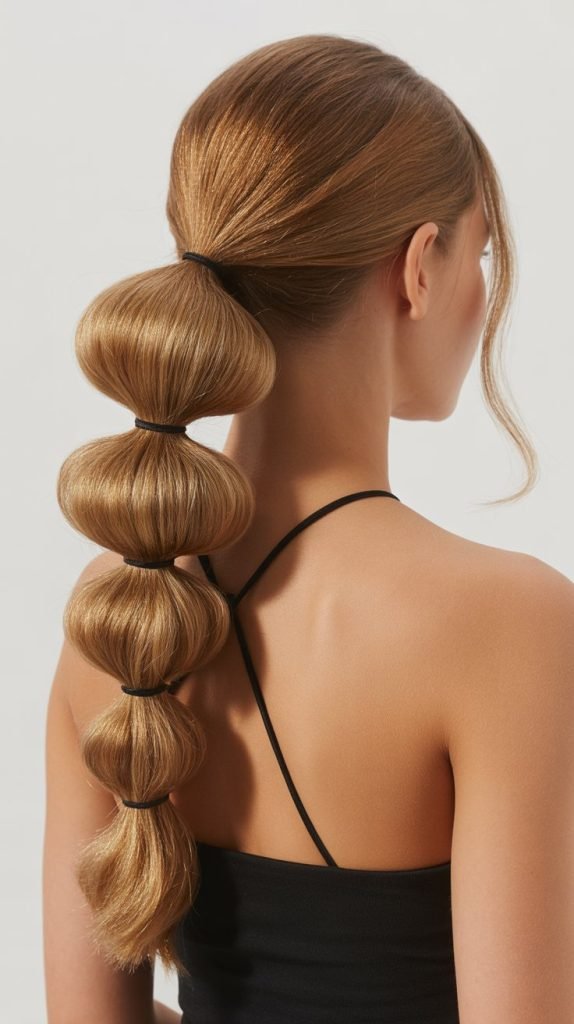  Bubble Ponytail