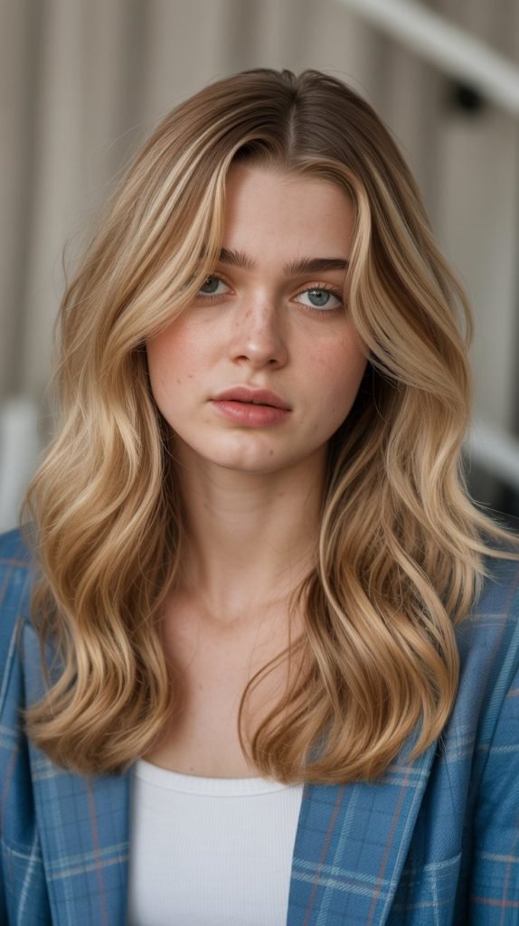 Dirty Blonde with Auburn Weave