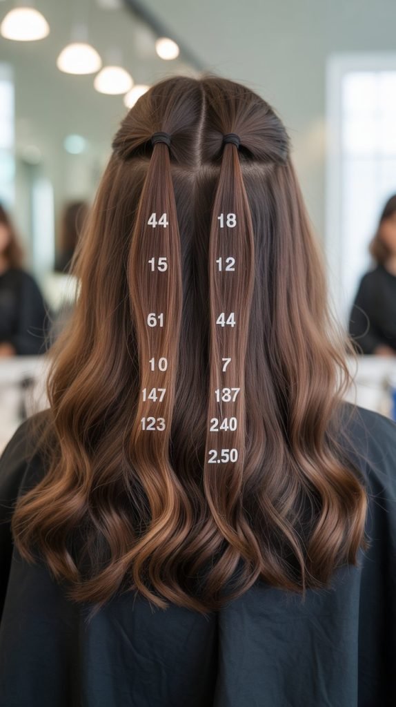 Determining Your Natural Brown Hair Level