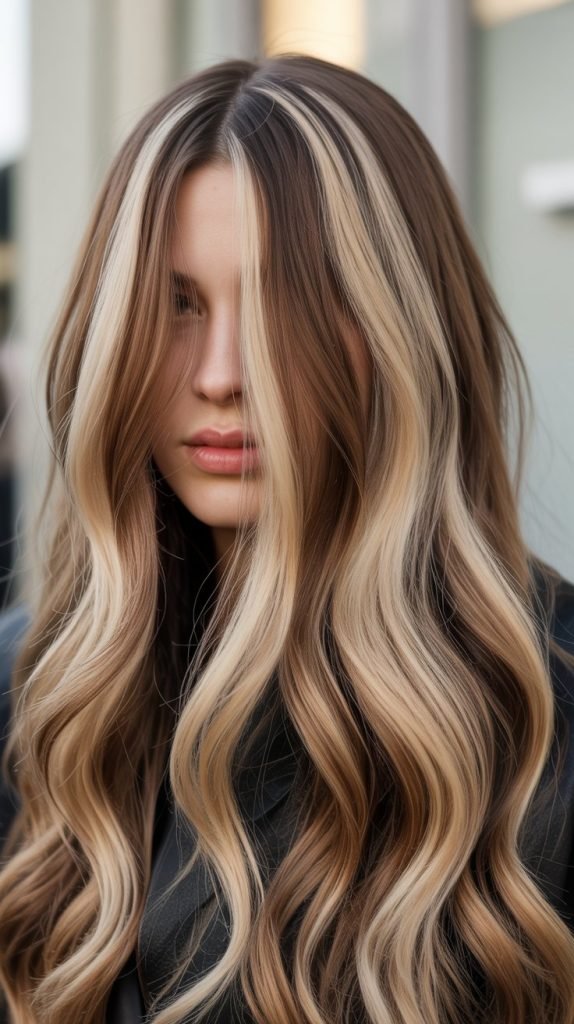 Ribbon Highlights with Brown Lowlight Base