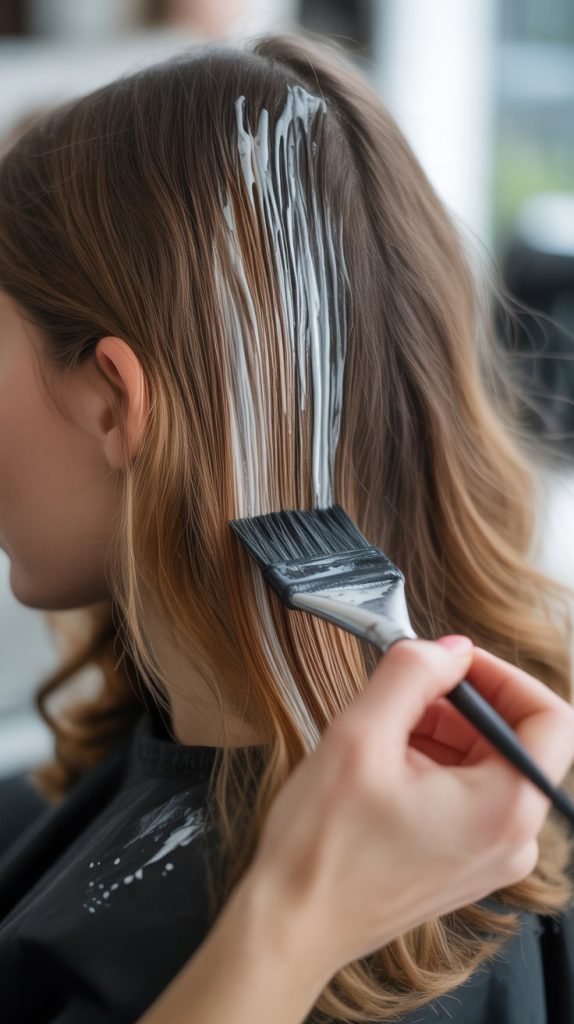Balayage Technique for Natural-Looking Caramel Highlights
