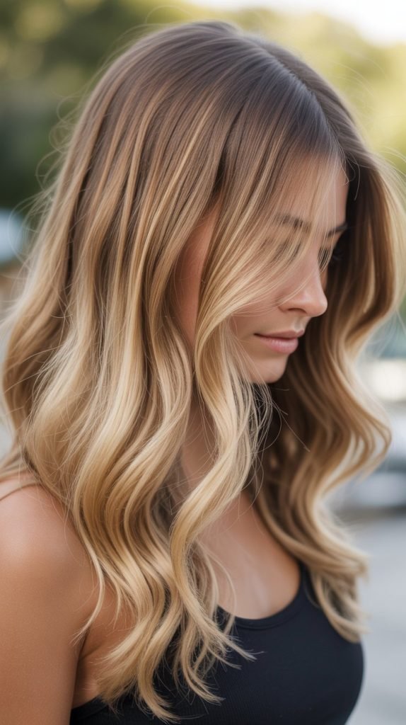 Honey Blonde Balayage