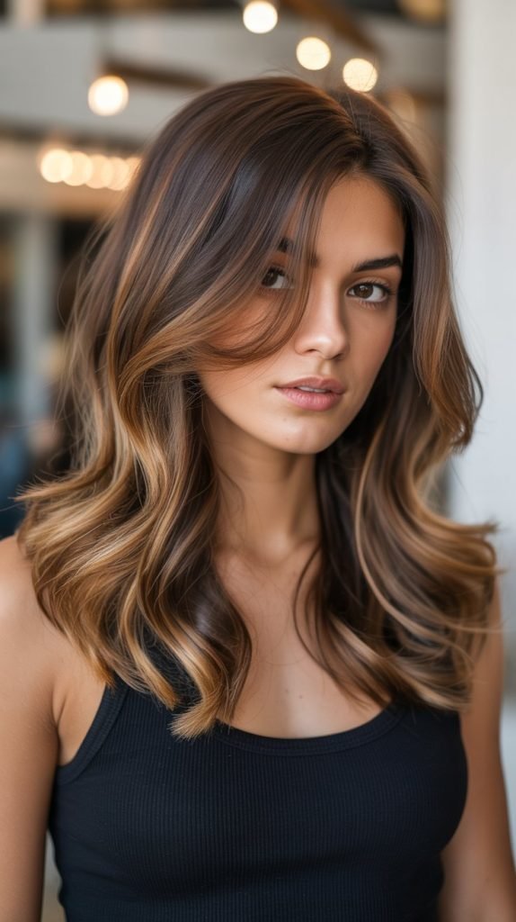 Chunky Caramel Highlights