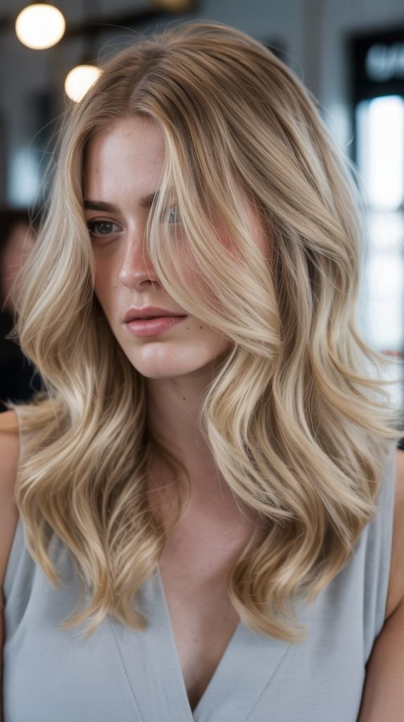Moonlight Blonde with Auburn Depth