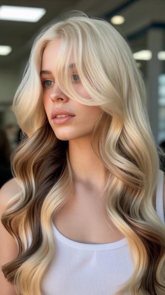 Pearl Blonde with Caramel Ribbons