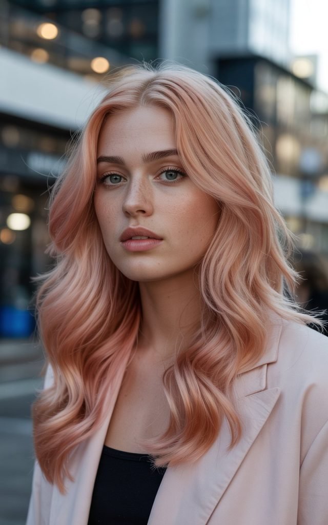 Rose Gold Blonde