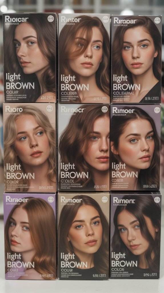 Best Light Brown Hair Products for Grey Coverage