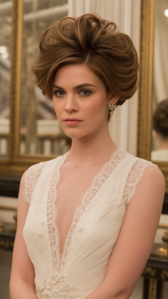 Voluminous Teased Crown