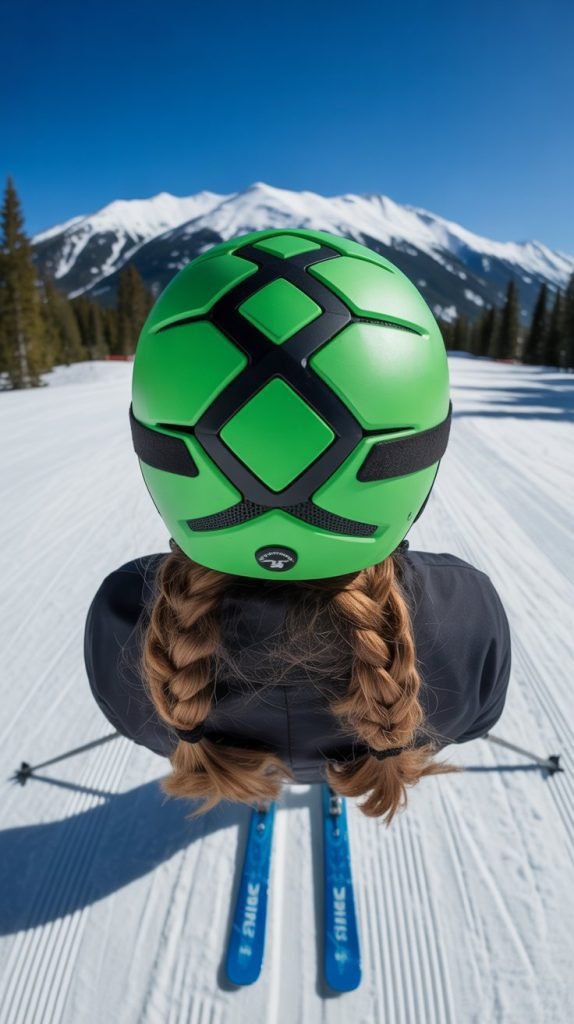 Zigzag Part with Two Dutch Braids