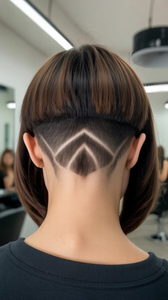 The Bob with Hidden Undercut Design