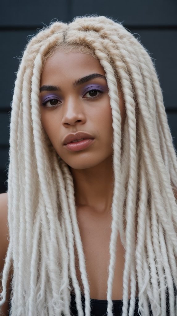 Blonde Barrel Twist Locs